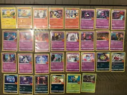 Pokemon 2022 Halloween Trick or Trade Complete Set of 30 in sleeves Pack Fresh - Image 1