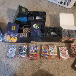 Open Pokemon tcg Lot Etb Booster Packs - Image 2