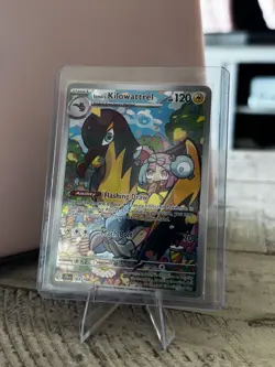 2025 Pokemon TCG Iono's Kilowattrel 163/159 Sv09: Journey Together Holo - Image 1
