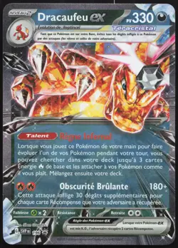 Carte Pokemon Dracaufeu ex 196 Promo SV Francais - Image 1
