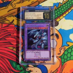 2024 Yu-Gi-Oh! TDPP-JP018 Blue-Eyes Ultimate Dragon Secret Rare CGC Pristine 10 - Image 1