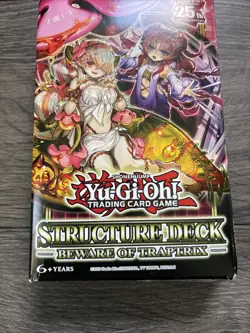 Yu-Gi-Oh! TCG 2020 Structure Deck Beware Of Traptrix 25th Quarter Century - Image 2