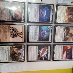 10 Pages of COMMANDER Cards Collection in Binder. And 1,000+ Bulk MTG Lot - Image 3