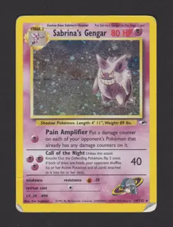 Sabrina’s Gengar Holo Gym Challenge 14/132 - Pokemon Card Rare ENG - Image 1