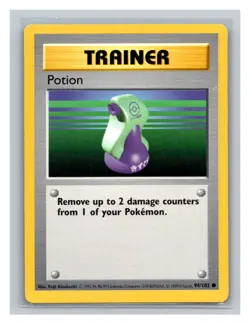 Potion #094/102 Base Set (Shadowless) Pokemon Card TCG - Image 1