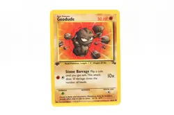 Lot Of 5 Pokemon Cards Kabuto, Koga's Koffing, Brocks Mankey, Geodude, Horsea - Image 3