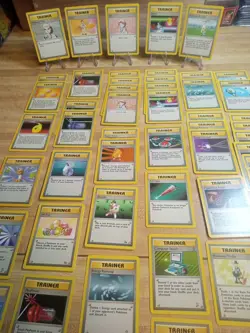 1999 Pokemon Trainer Lot Vintage Unlimited Fossil And Jungle 80 Card Lot - Image 1