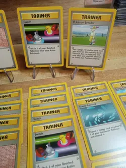 1999 Pokemon Trainer Lot Vintage Unlimited Fossil And Jungle 80 Card Lot - Image 4