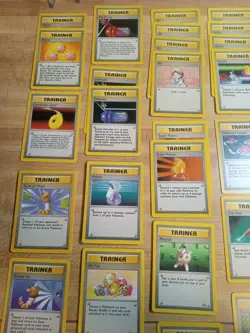 1999 Pokemon Trainer Lot Vintage Unlimited Fossil And Jungle 80 Card Lot - Image 5