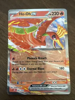 Pokemon Ho-oh ex 007/034 Trading Card Game Classic Holo - Image 1