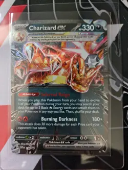 Charizard ex 196, Scarlet & Violet Promo Cards Holo, Near Mint. - Image 1