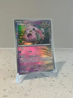 Scream Tail 42/131 Poke ball Reverse Holo NM Prismatic Evolutions Pokemon Card - Image 1