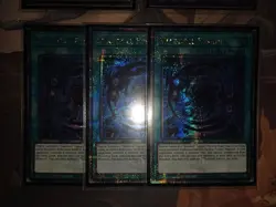 x3 Shaddoll Fusion Quarter Century Secret Rare Card 1st Ed RA04-EN231 Playset - Image 1