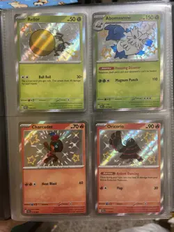 30 Paldean Fates and 10 Shining Fates Pokemon Card lot(comes with mini binder) - Image 3
