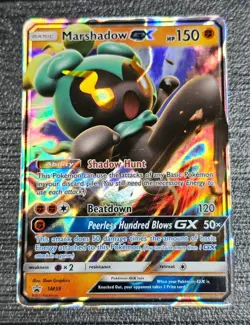 Marshadow GX Pokemon TCG Card Holo Promo SM59 SM Black Star Promo - Image 1