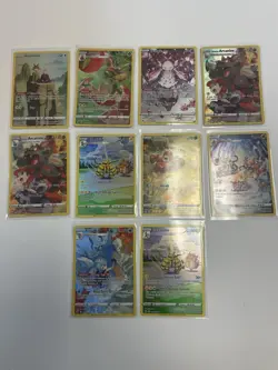 Pokemon Tcg Trainer Gallery Illustration Card Lot Of 10 All Cards Nm-m Read Dec - Image 1