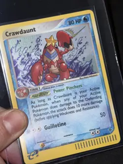 Pokemon TCG Crawdaunt 3/97 EX Dragon Holo Rare E-Series Card LP Condition - Image 4