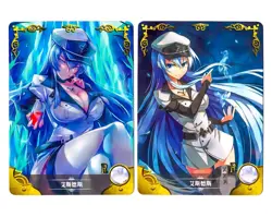 Goddess Story Waifu Card TCG | Esdeath - Akame ga Kill [ CARD SET ] 2 cards - Image 1