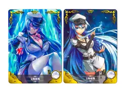 Goddess Story Waifu Card TCG | Esdeath - Akame ga Kill [ CARD SET ] 2 cards - Image 2
