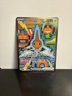 Rotom ex 126/094 Special Illustration Rare Phasmantal Flames Pokemon Card - Image 1