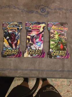 Pokemon Trading Card Game XY-Ancient Origins Sleeved Booster Pack - Image 1