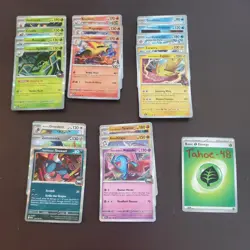 Pokemon Destined Rivals Complete Set Of All 18 Holo Rare Cards! - Image 1