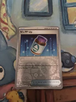 N's PP Up 153/159 SV09: Journey Together NM Pokemon Card TCG - Image 1