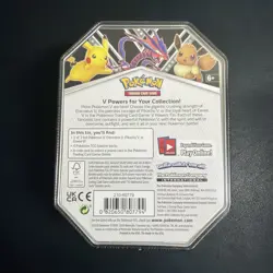 Nintendo Pokemon V Powers Tin Trading Card Game Eevee V - Eevee Tin 820650807794 - Image 2
