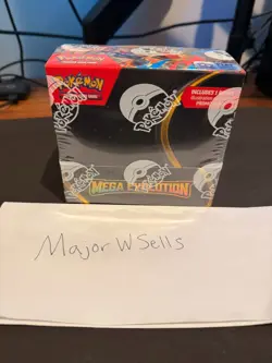 Pokemon TCG Mega Evolution Enhanced Factory Sealed Booster Card Box - Image 1