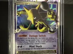 Alakazam LV.X 103/111 Pokemon Card Platinum Rising Rivals Near Mint Minus NM- - Image 3
