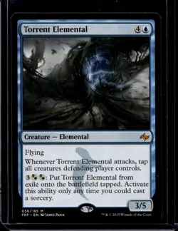 #56 Torrent Elemental MTG Fate Reforged Mythic - Image 1