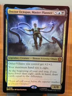 Doctor Octopus, Master Planner Mythic M 0128 Foil Marvel Spider-Man Magic MTG - Image 1