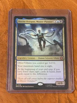 Doctor Octopus, Master Planner Mythic M 0128 Foil Marvel Spider-Man Magic MTG - Image 2