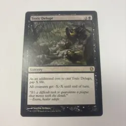 Toxic Deluge NM Commander 2013 96 / 356 English Regular Black Sorcery - Image 1
