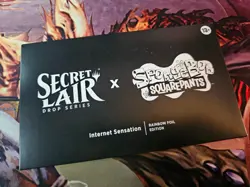 ??Foil?? Secret Lair x Spongebob SquarePants: Internet Sensation MTG - Image 1