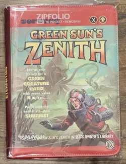 2025 NEW Ultimate Guard Zipfolio 360 Binder EoE Green Sun's Zenith, MT-NM - Image 1