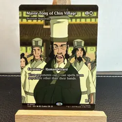 Mayor Tong of Chin Village (Drannith Magistrate) Avatar: The Last Airbender Rare - Image 1