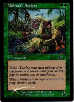 MTG: Urza's Legacy: Foil Multani's Acolyte: Lightly Played Condition - Image 1