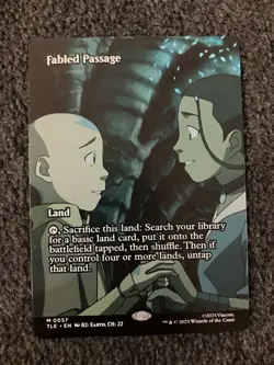 Magic MTG - Fabled Passage (Borderless) - Avatar: The Last Airbender: - Image 1