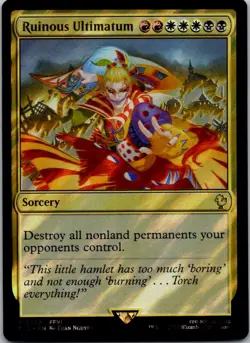 Ruinous Ultimatum (Surge Foil) R Commander: FINAL FANTASY 329 NM - Image 1