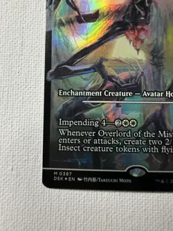 MTG Overlord of the Mistmoors Showcase Foil Duskmourn NM Mythic - Image 4