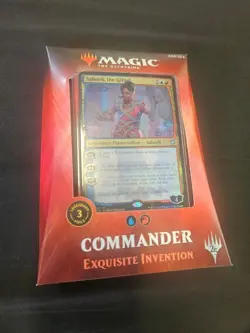 2018 MTG COMMANDER DECK Exquisite Invention Factory Sealed ENGLISH FREE ship - Image 1