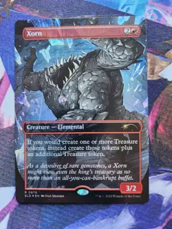 MTG Secret Lair - Dungeons And Dragons - Xorn FOIL NM D&D - Image 1