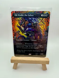 FOIL - Ob Nixilis, The Fallen - Encyclopedia Secret Lair Magic the Gathering MTG - Image 1