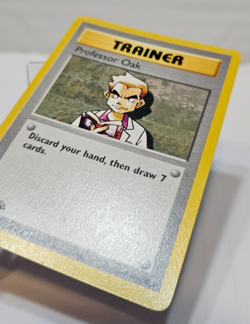 Professor Oak 88/102 Uncommon 1st Edition Base Set Pokemon 552 - Image 2