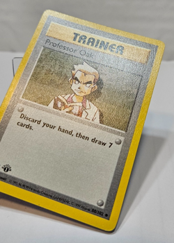 Professor Oak 88/102 Uncommon 1st Edition Base Set Pokemon 552 - Image 3