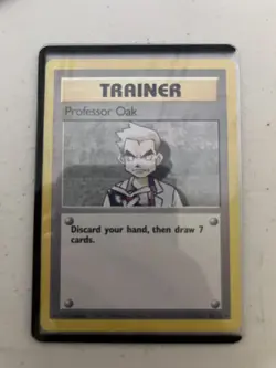 Pokemon TCG Professor Oak Base Set 88/102 Regular 1st Edition Uncommon - Image 1