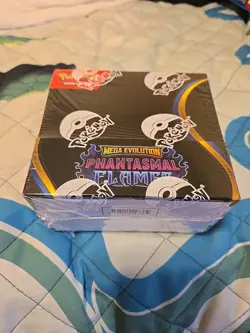 Factory Sealed Pokemon Mega Evolution Phantasmal Flames Booster Box Brand New - Image 1