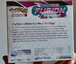 Fusion Strike Sealed Booster Box W/Acrylic Case & PC Receipt! -POKEMON TCG - Image 4