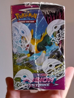Fusion Strike Sealed Booster Box W/Acrylic Case & PC Receipt! -POKEMON TCG - Image 5